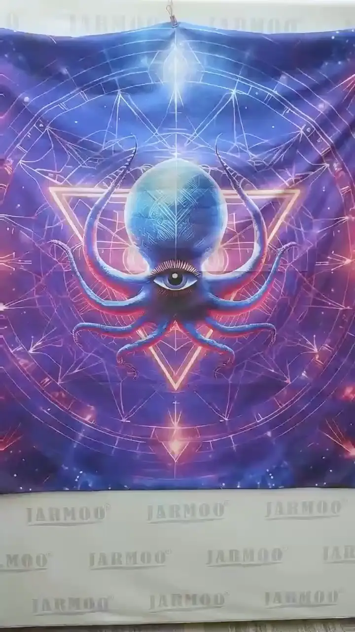 Tapiz colgante personalizado para decoración de fiestas, tejido de pared 1