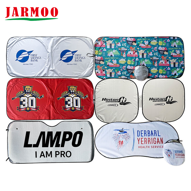 Custom Promotional Advertising Car Shade Car Window Sun Shades | Jarmoo