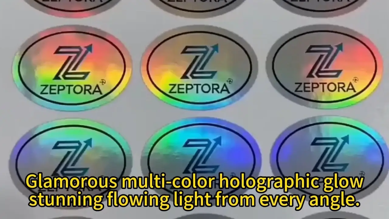 adesivos holográficos