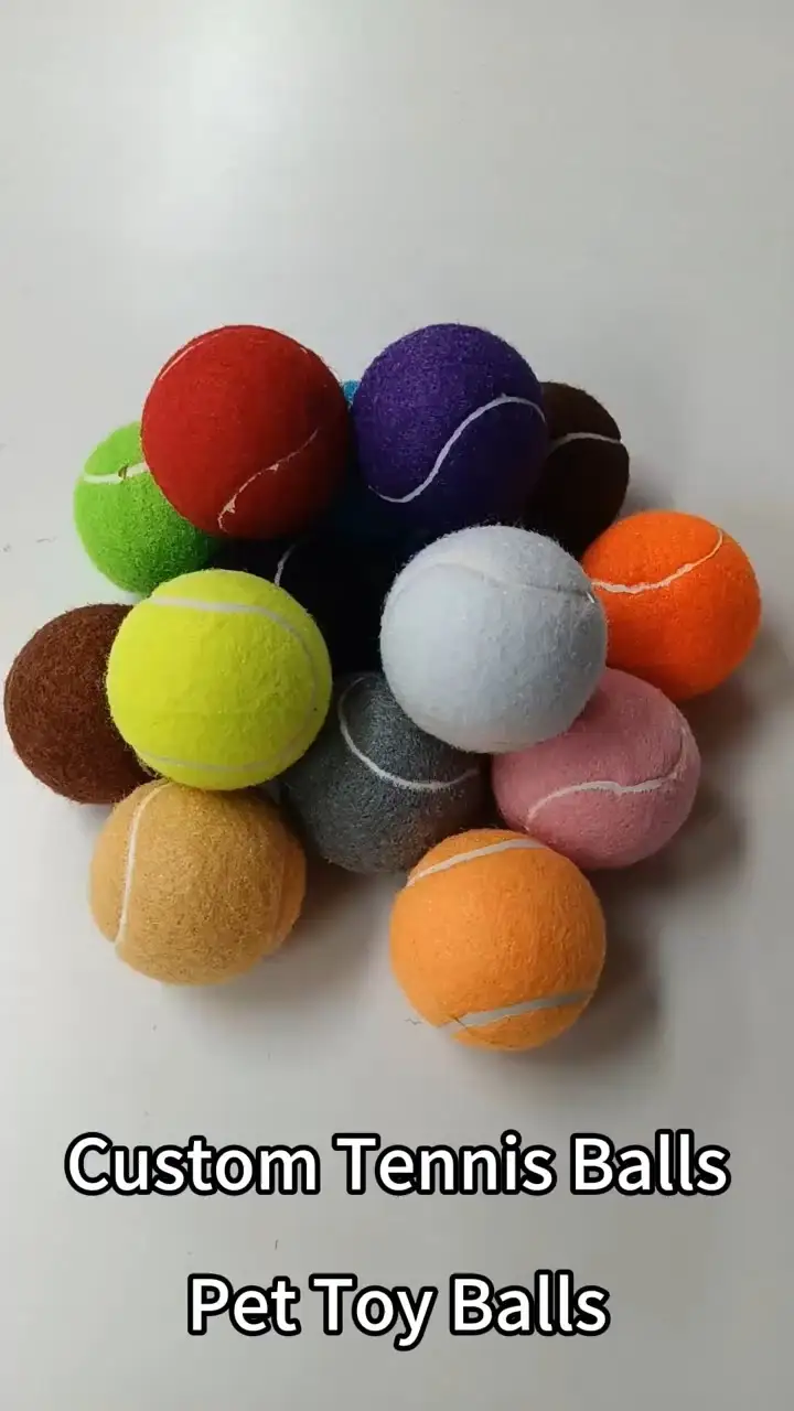 custom printed tennis balls