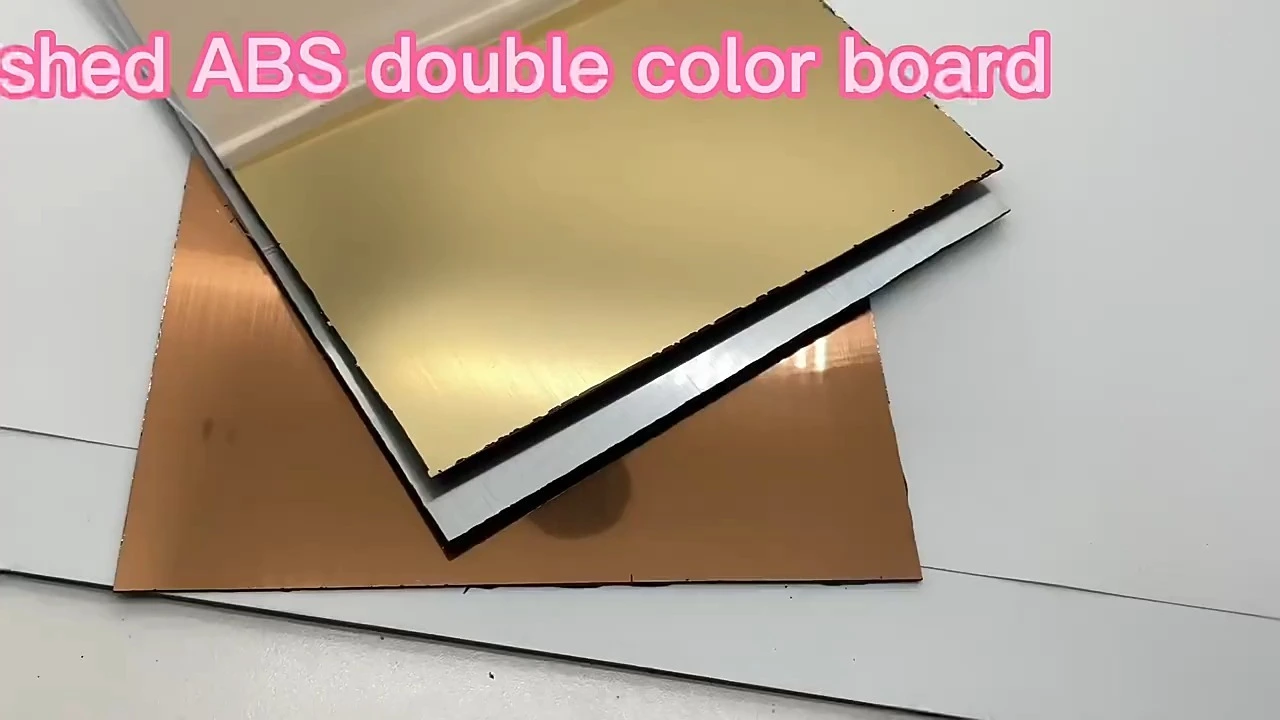 Acrylic ABS Laser Engraving Double Color Plastic Sheet for Signs 1
