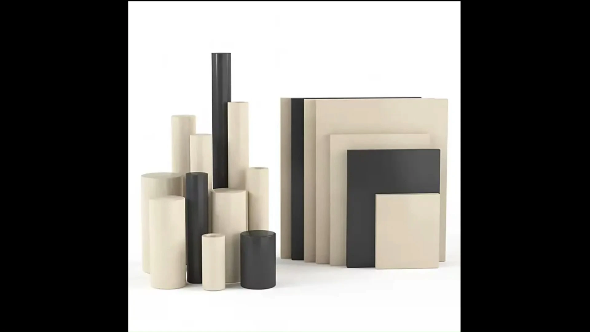 PEEK Sheet & Rod | High-Performance Polyether Ether Ketone Engineering Plastic | Heat Resistant 260°C & Chemical Resistant & excellent wear resistance & dimensional stability 1