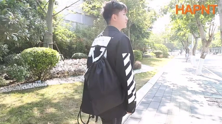 Sac à cordon sportif 420D Polyester Gym 1