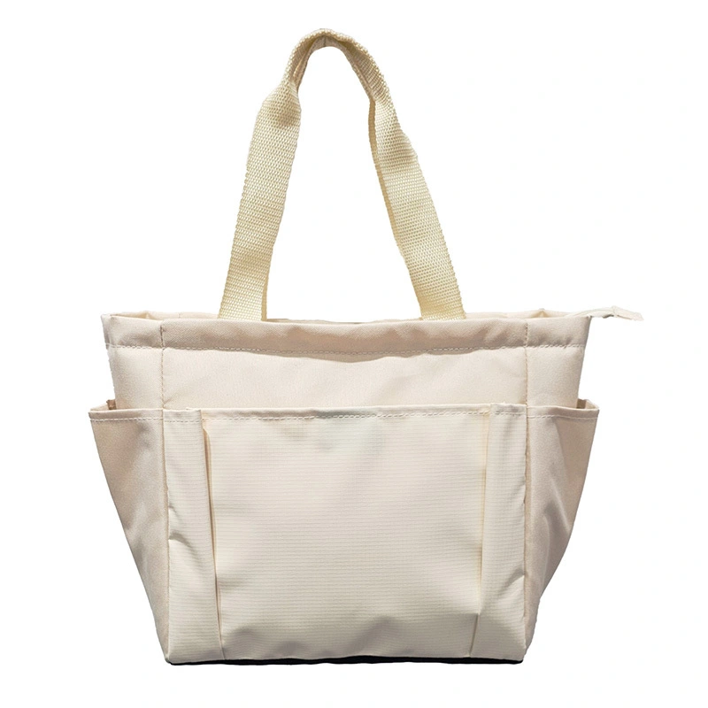 Sac à main avec logo personnalisé, sac à bandoulière de haute qualité, fourre-tout de shopping pour femmes avec fermeture éclair 1