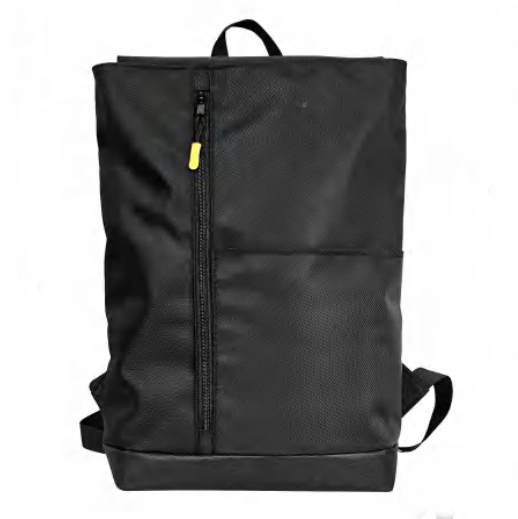 Black Laptop Backpack with Multiple Compartments for Business Travel 1