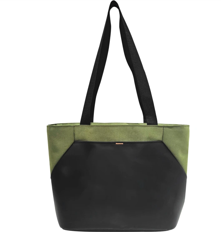Insulated Tote Cooler Bag for Picnic & Groceries, PEVA Hot Press Warm/Cold Retention, Front Velcro Pocket, Custom Logo 1