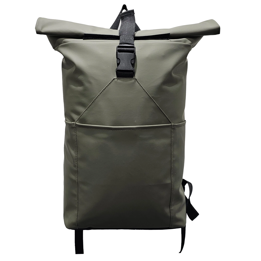 Roll Top Laptop Backpack Water-Resistant Commute Expandable Casual Daypack for 13-15.6 inch Laptop Rucksack for Work College Trip 1