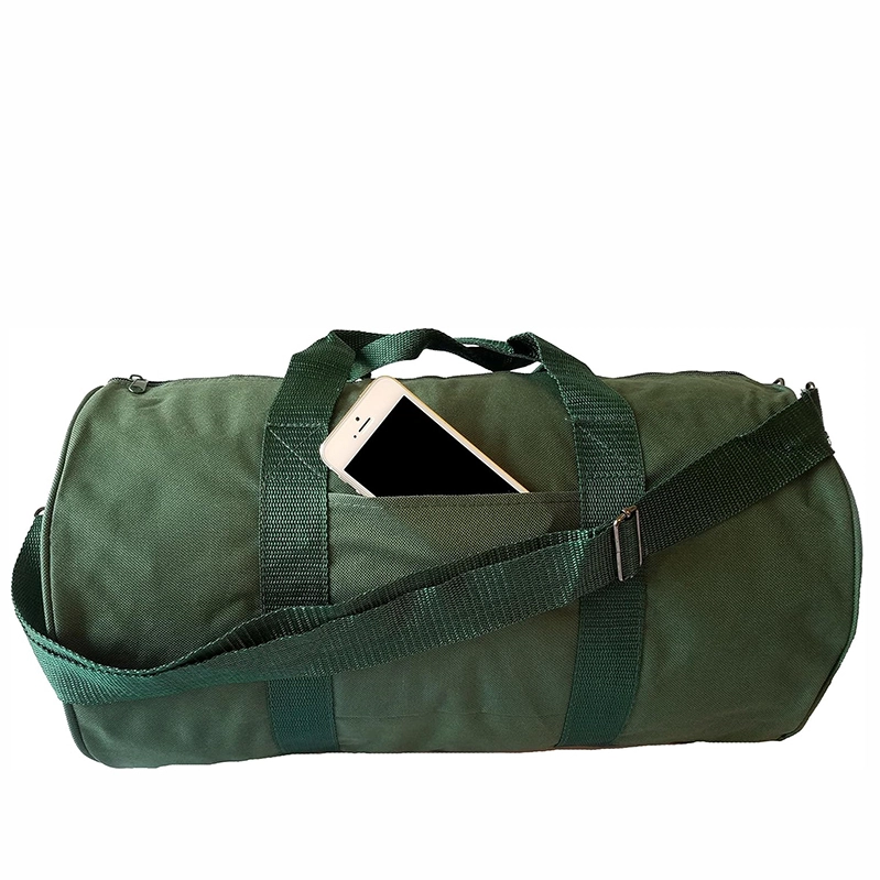 Benutzerdefinierte neue Design Casual Yong Sports Round Fitnesssport Aktivität Dauerhafte Fitness -Duffel -Tasche 1