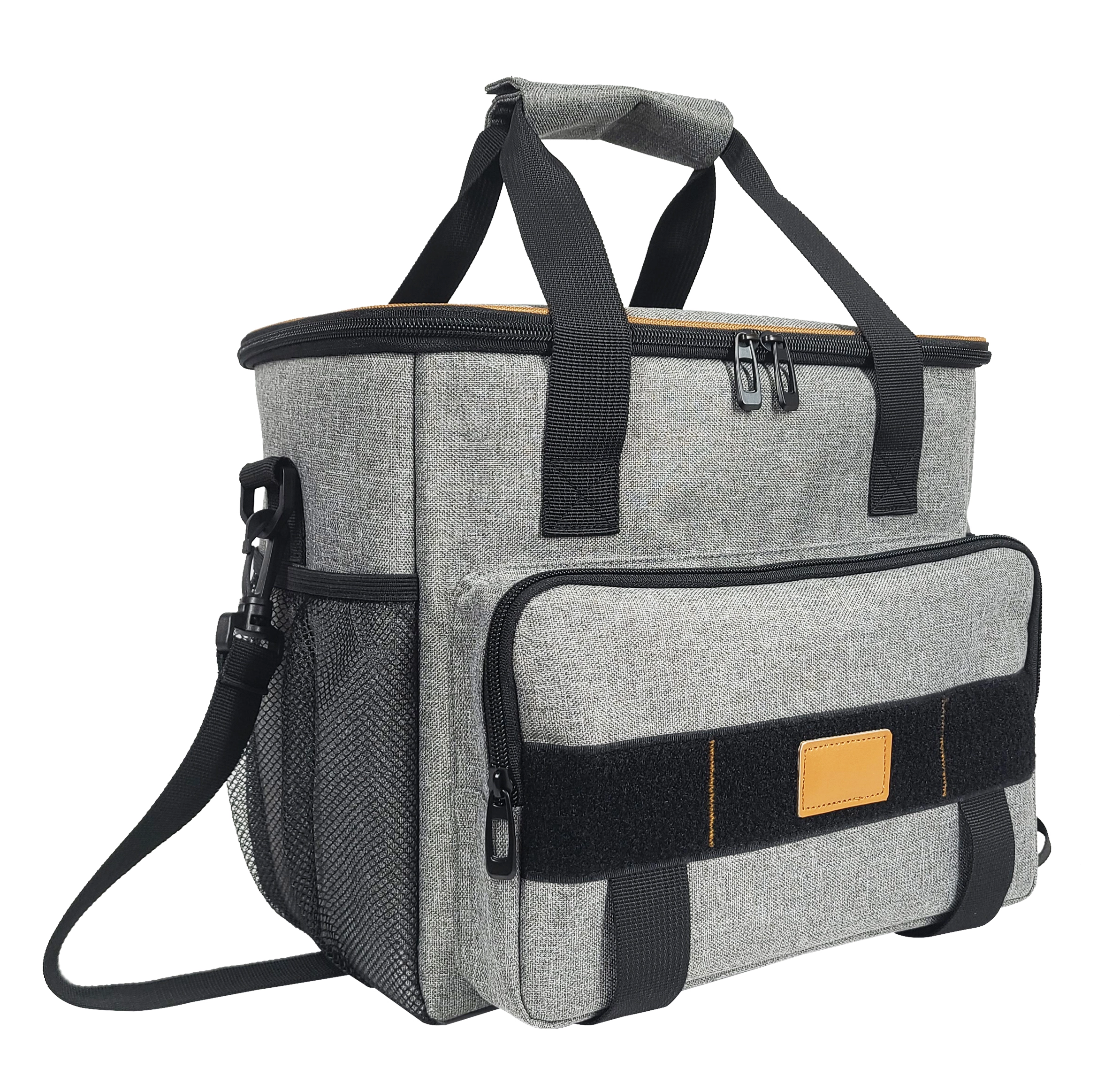 600D Oxford Lunch Cooler Bag Insulated for Office Travel Picnic Thermal Bag Soft Tote Cooler Box With Shoulder Strap 1
