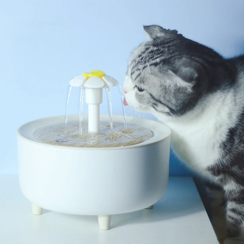 Distributeur d'eau électrique silencieux intelligent pour animaux de compagnie, distributeur d'eau à circulation automatique pour chat 1