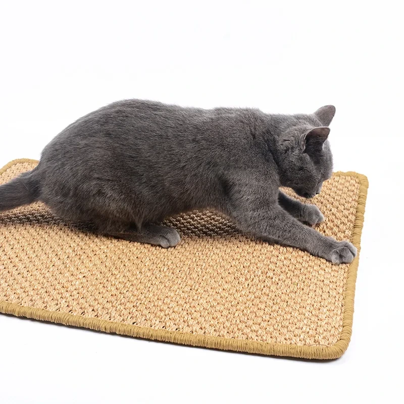 Sisal gato rascador estera tablero rascador esteras juguete trepador árbol estera para residuos tumbona mascota 1