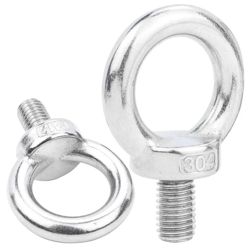 Dado per anelli hardware per ancoraggio Din582 in acciaio inossidabile 304 316 1