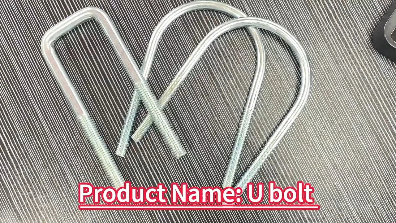 Bulloni a U di alta qualità in acciaio inossidabile di tutte le dimensioni multiple e a basso prezzo con vendite dirette in fabbrica 1