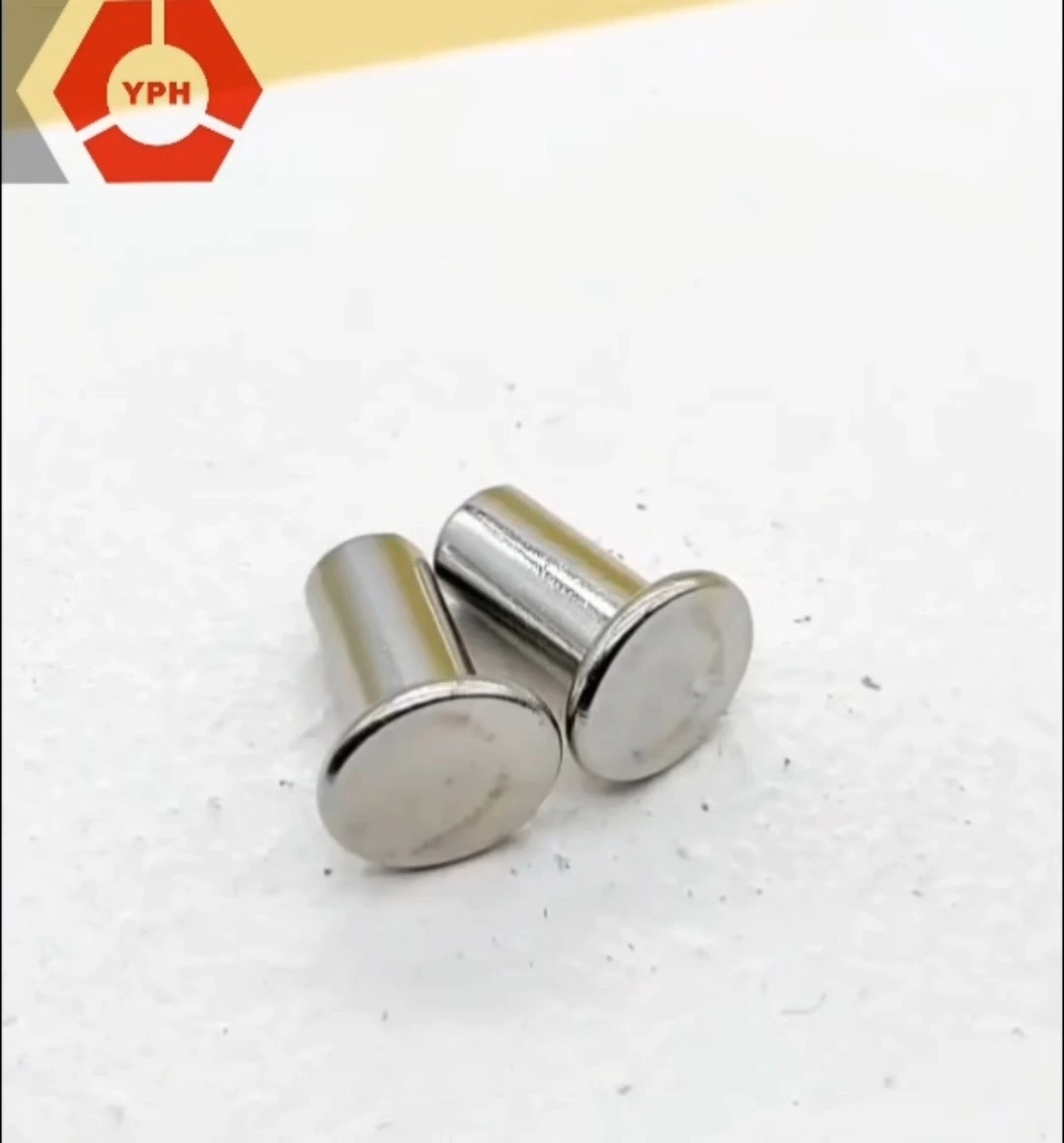 Quality Assurance DIN6791 custom various type stainless steel flat head semi tubular hollow rivet 1
