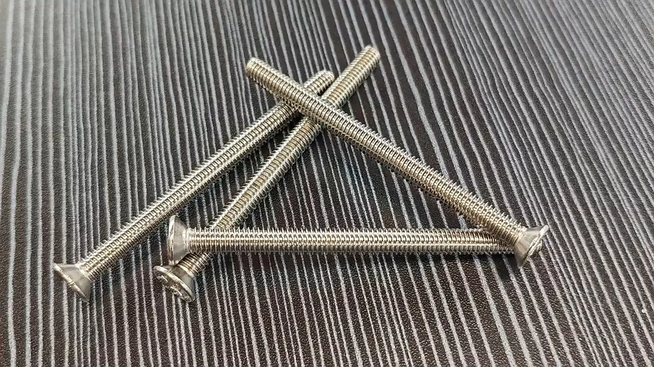 Stainless Steel 304 Iso Standard Countersunk Screws M3.5/M1.6 9mm Length 1
