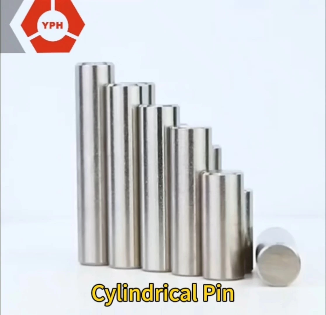 Pin cilíndrico de acero inoxidable 304 estándar GB119 de alta calidad, venta directa de fábrica 1