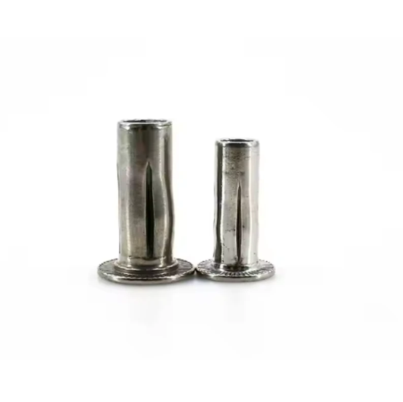 Remaches de cuerpo ranurado prebulbado de acero inoxidable, linterna, sujetador para vehículos eléctricos, insertos roscados de expansión ranurada 1