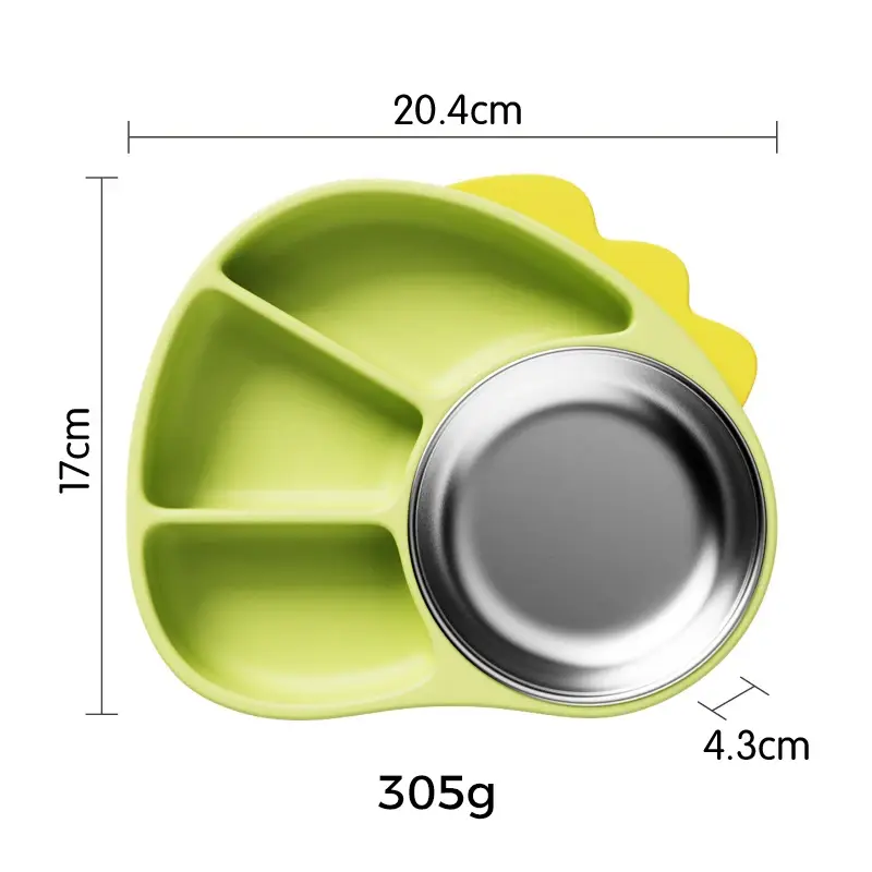 Customizedsilicone Feeding Spoon for Marketplace Customized Color 100% Food Grade Silicone 3