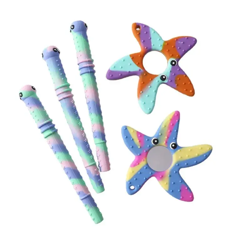 Oem & Odmbest Teether for Babies for Home Soothing Baby's Teething Pain Customize Logo 7