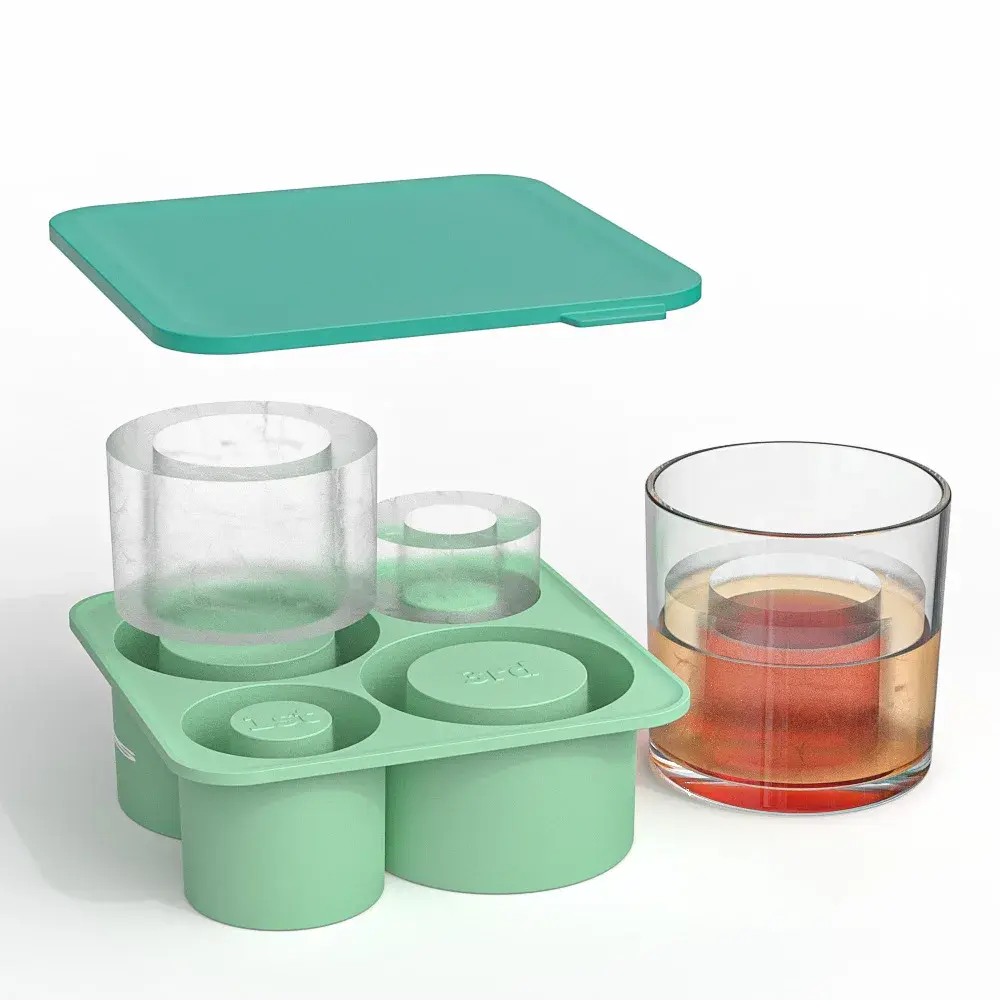 For Marketplace Black Silicone Kitchen Utensil Set Making Ice Cubes by VTOP 5