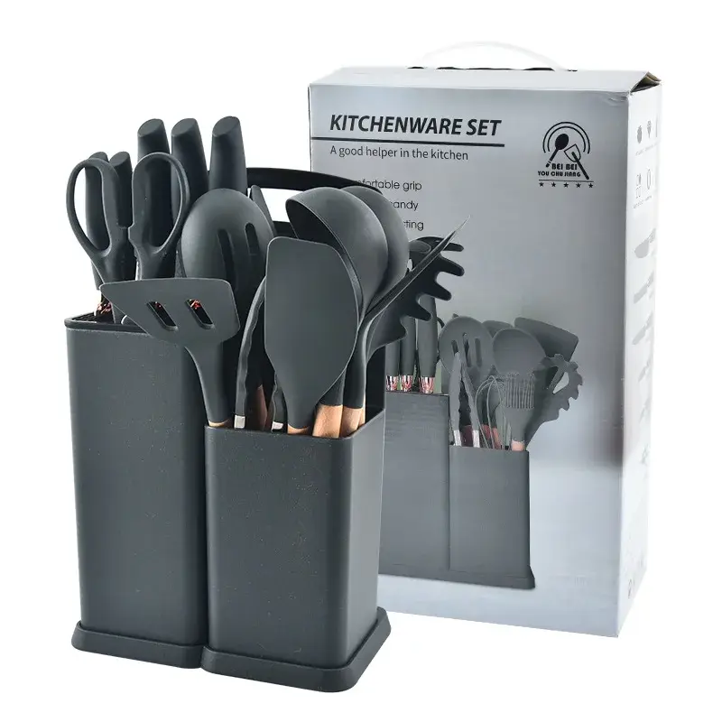 Pastel Silicone Kitchen Utensils for Marketplace Customizabledirectly Sale 4