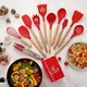 For Marketplace High Quality Silicone Kitchen Utensils Silicone by VTOP 7