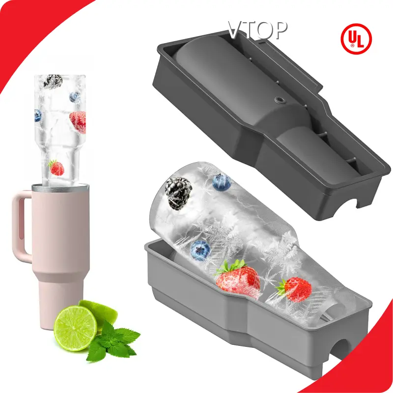 VTOP Black Silicone Kitchen Utensils Silicone Ice Cube Tray Black Silicone Kitchen Utensilswith Custom Services 1