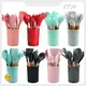 VTOP Red Silicone Kitchen Utensils Durable Kitchen Toolsnew Arrival 1