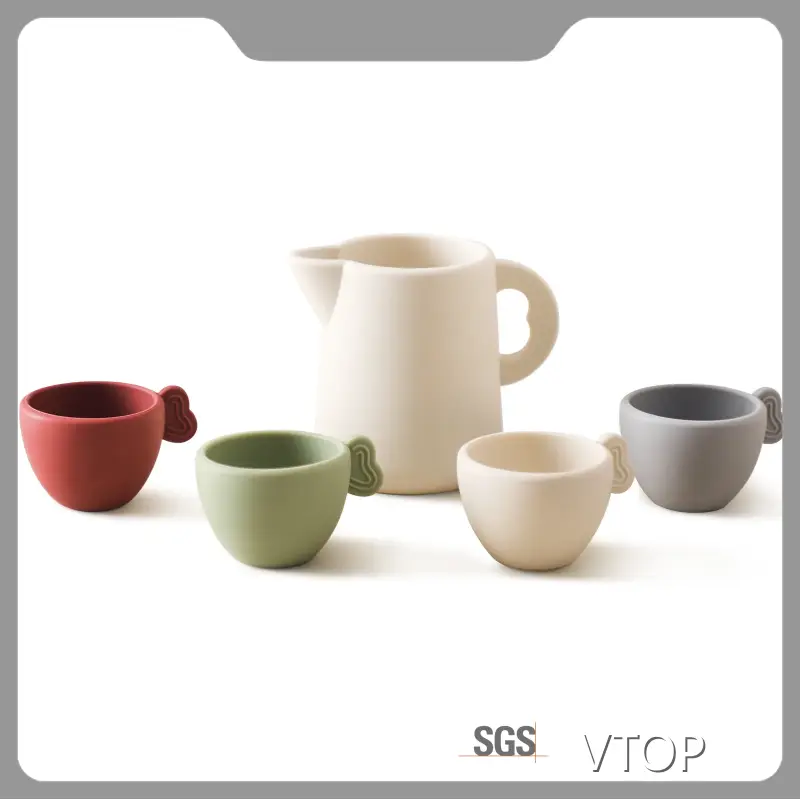 VTOP Silicone Feeding Spoon Water Cupnew Arrival 1