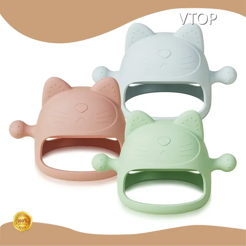 Soft Teething Toys 100%food Grade Silicone Teether Customized Colorfactory Price 1