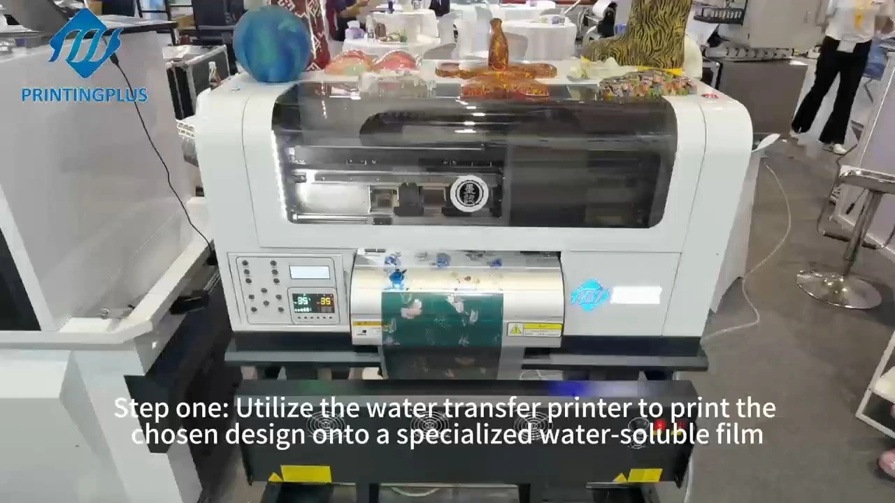 Transfer machine with drying heating system and 60 print width 1