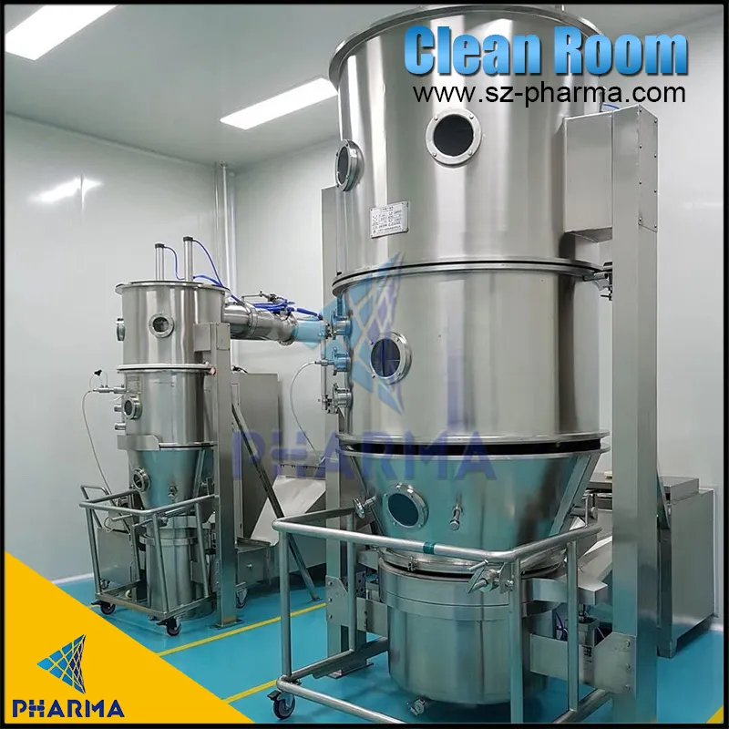 Salles blanches pharmaceutiques standard GMP pour la production de capsules de comprimés 2