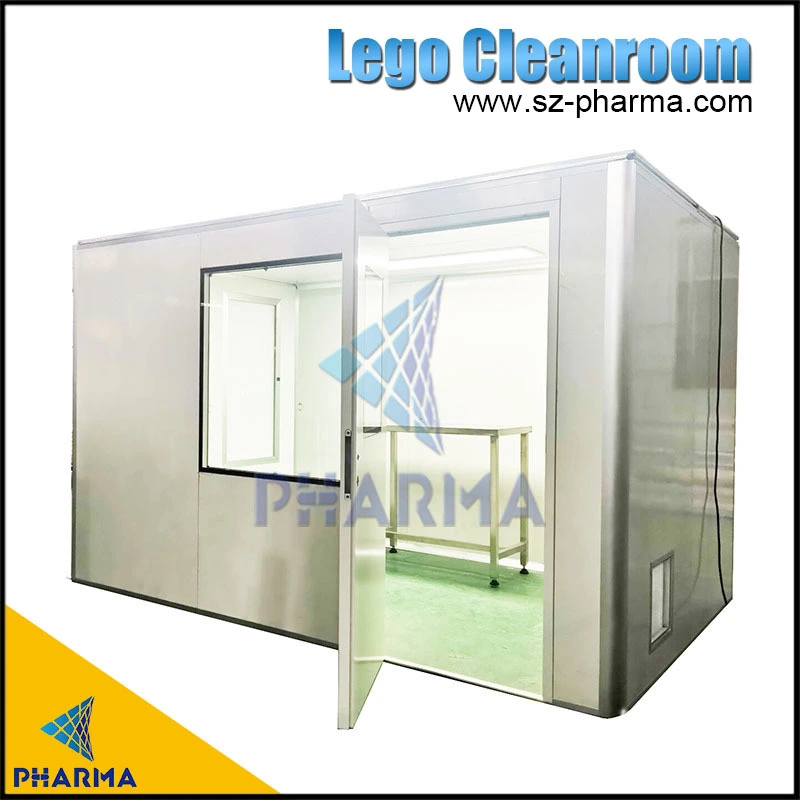 Sala limpa de sala livre de poeira de tamanho mini classe 100000 1