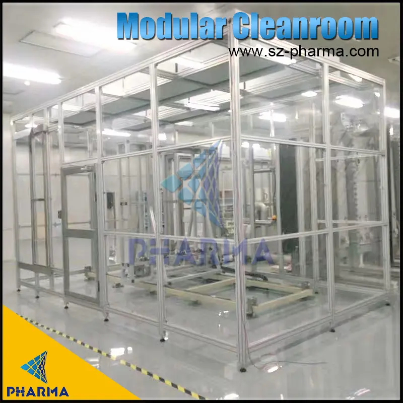 air purifying clean booth ISO 5 modular 4