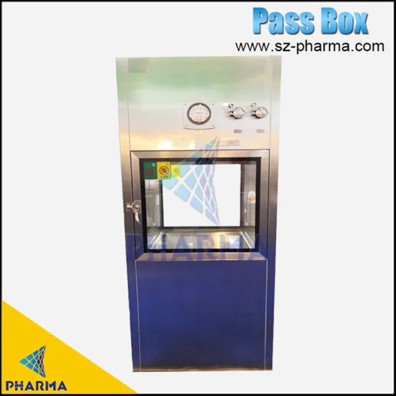 Dynamic Pass Box with Laminar Flow for Cleanroom | Pharma