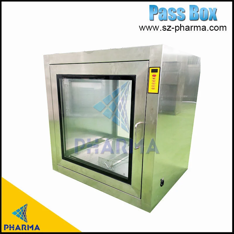 ISO/CE certified class 100 dynamic pass box,Stainless Steel Pass Box Laboratory 1