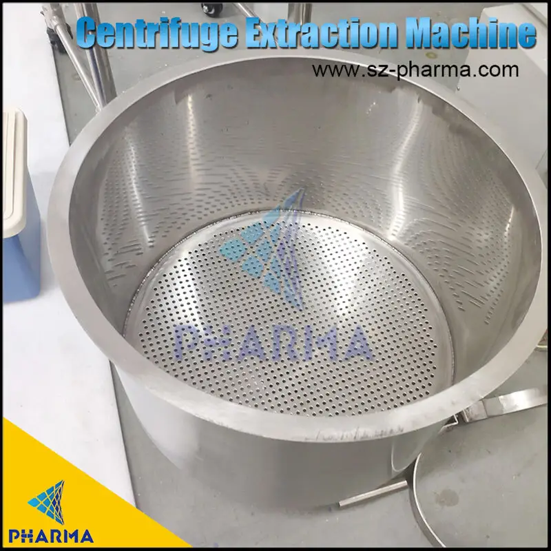 Extrator do álcool etílico da baixa temperatura do óleo de cânhamo CBD do centrifugador com função seca da rotação 6