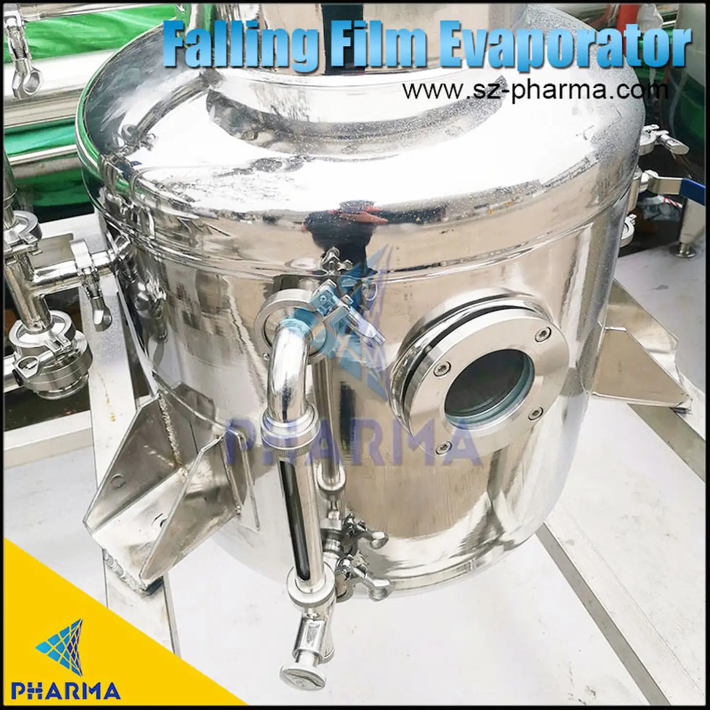 Evaporador industrial de 200 litros adecuado para aceite de hierbas