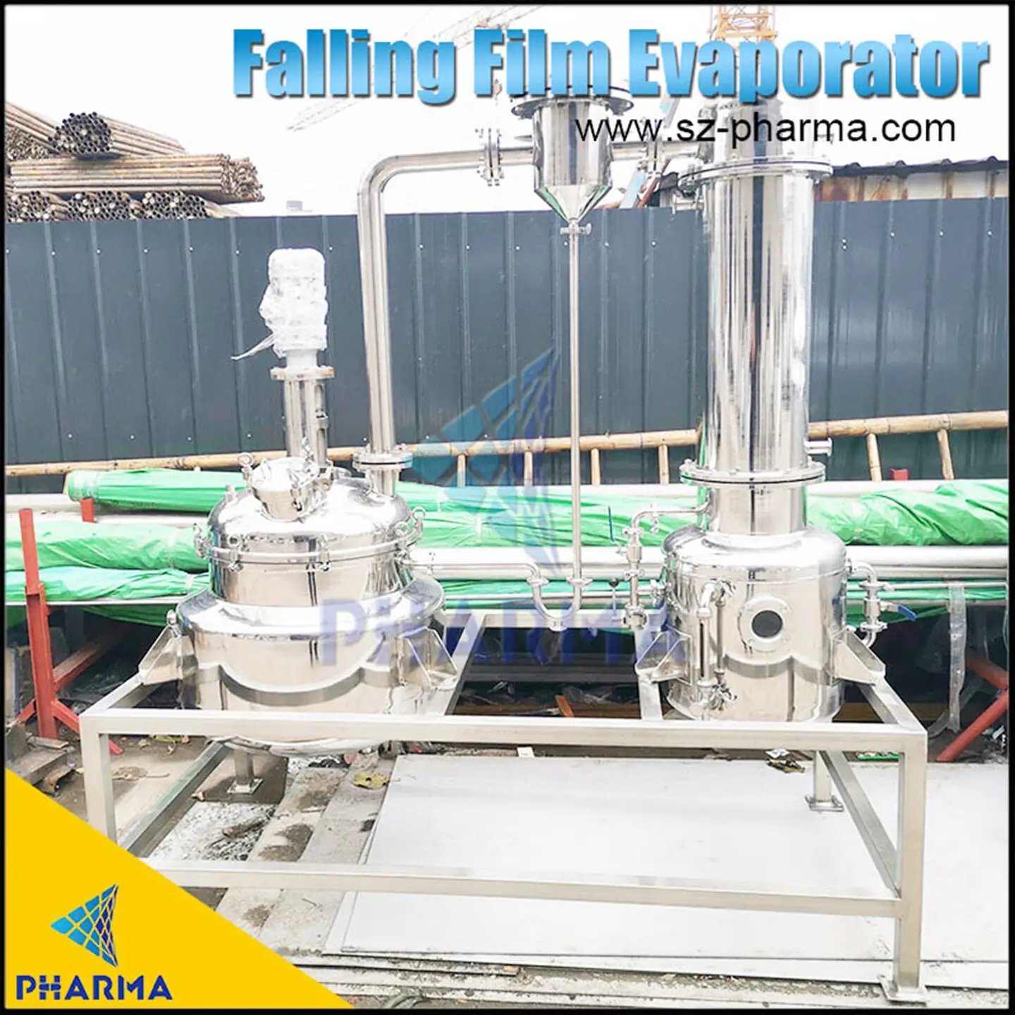 300L CBD Oil Solvent Extraction Machine Centrifugal Extractor with SS304