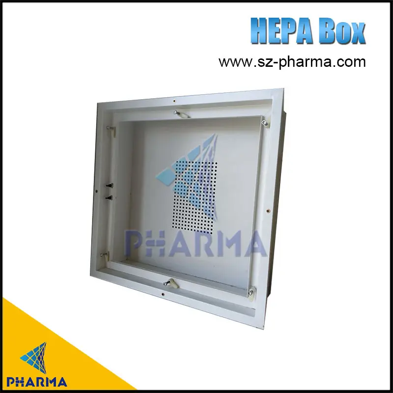 Cleanroom Electronics Hepa Air Filter HEPA Box with Air Diffuser plate 3