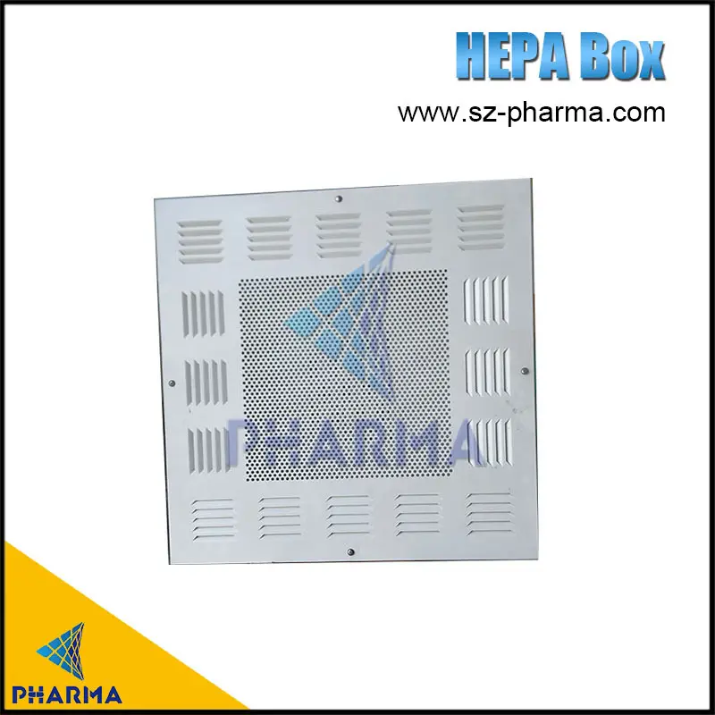 Cleanroom Electronics Hepa Air Filter HEPA Box with Air Diffuser plate 1