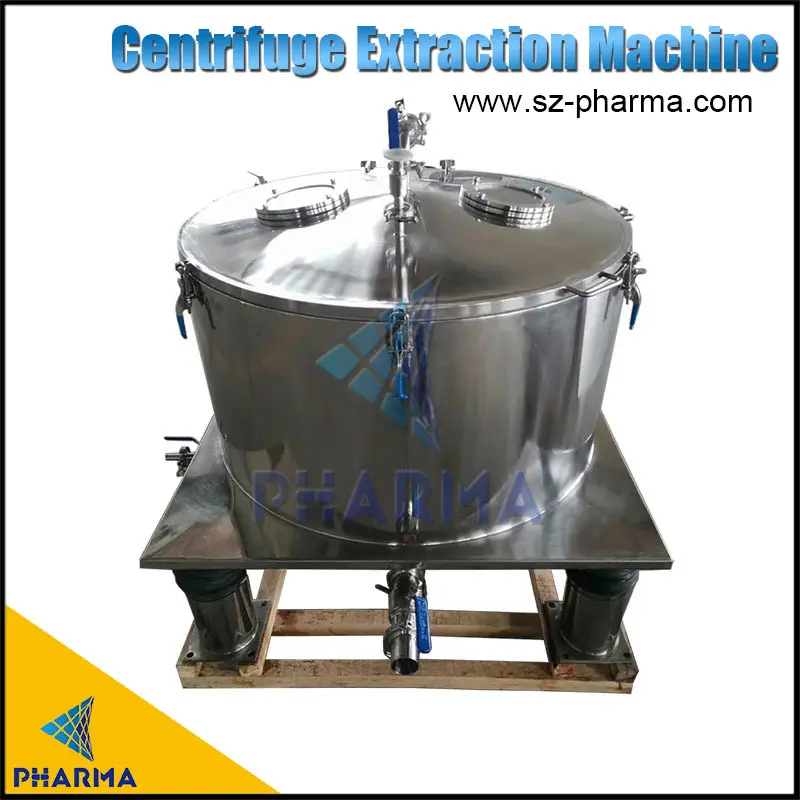 Automatic Centrifuge Extraction Machine With Basket Filter Bag 3