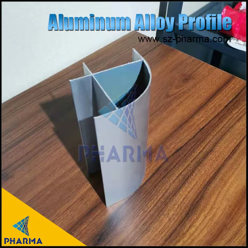 Perfil de aluminio para sala limpia farmacéutica precio de fábrica1 3