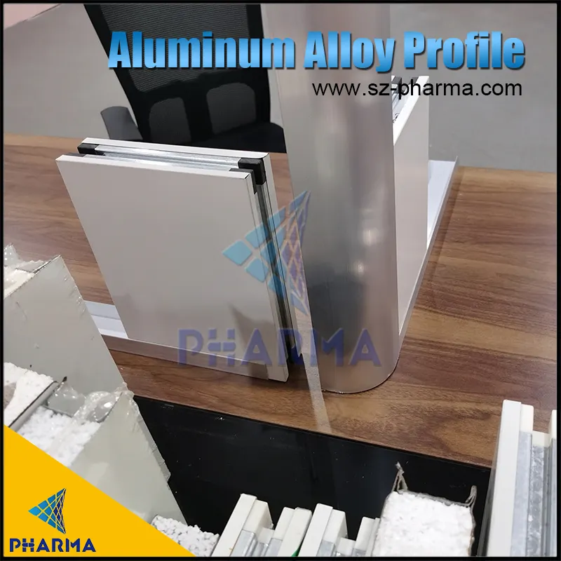 Perfil de aluminio para sala limpia farmacéutica precio de fábrica1 5