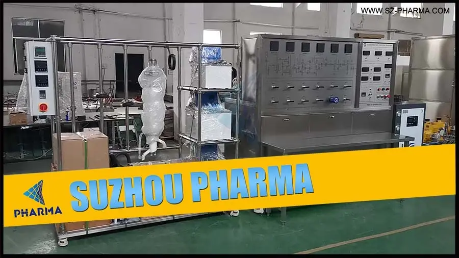 Línea de extracción de co2 supercrítico de 20 litros.