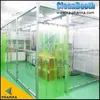 Cabine propre portative sans poussière, salle blanche modulaire avec rideau en PVC 6
