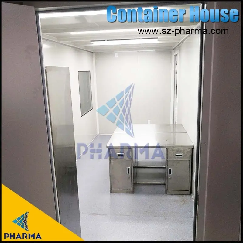 Salle blanche de conteneur personnalisée, salle blanche modulaire, cabine propre 5