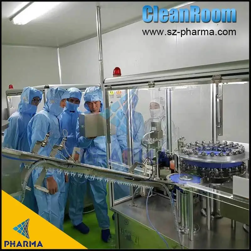 Sala limpa farmacêutica de pressão negativa 1