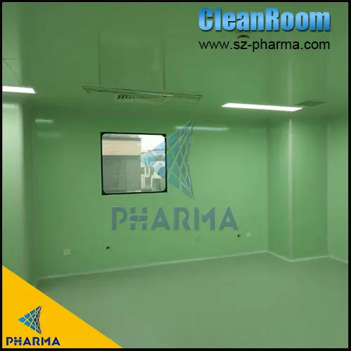 Customized GMP ISO8 class 100000 laminar flow clean rooms 6