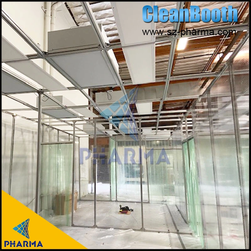 Class D Portable Clean Room Tent PVC curtain And PVC Sheet 1